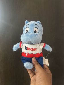 Kinder Hippo Plush Toy