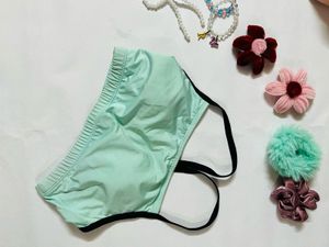 Comfortable Mint Green Sports Bra