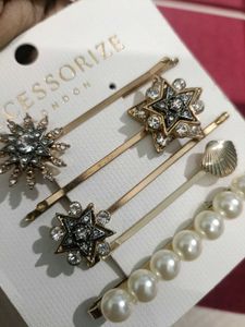 Accessorize Hair Pins Set