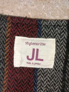 Striped Button-Up Jacket
