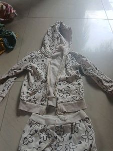 Cute Floral Tracksuit Set