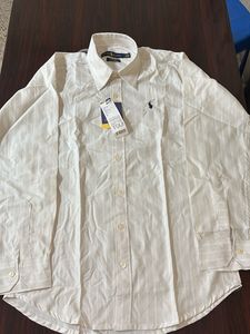 Ralph Lauren Men's Striped Button-Down Shirt