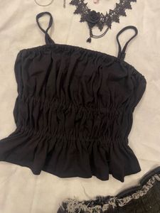 gothic ruched cami