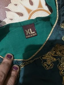 Elegant Green Ethnic Gown