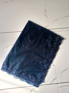 (New) Stunning Blue Chaniya Choli Set + Free Gift