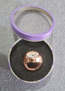 Salty Rose Gold Ring Watch