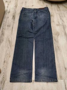 Classic Dark Wash Wide Leg Jeans