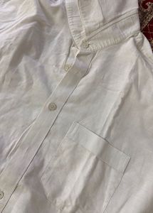 Classic Cream Button-Down Shirt