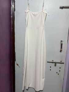 White Slip Dress