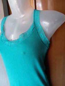 Sea green tank top