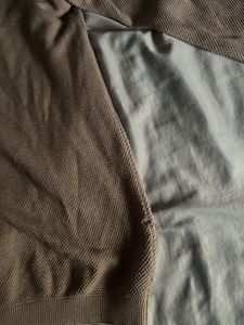 Zip-Up Knit Jacket