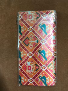 Colorful Patterned Clutch