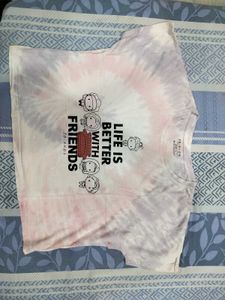 Friends Graphic Tie-Dye T-Shirt