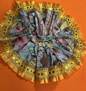 Laddu Gopal Handmade Fancy Dress Fabric Cotton