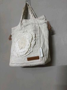Cute Lace Rabbit Tote Bag