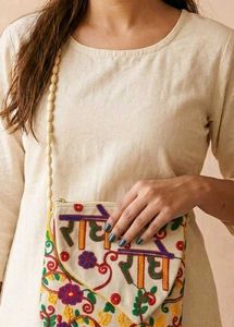 Hand Embroidered sling bag