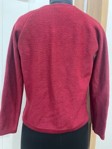 Valentine Red Knit Top