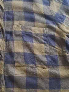 Green Plaid Long Sleeve Tunic Shirt