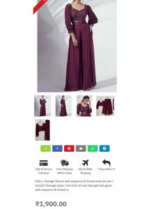 Partywear Co Ord Set