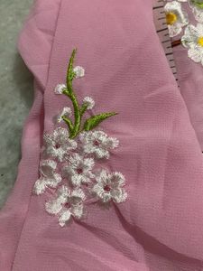 Pink Embroidered Kurta
