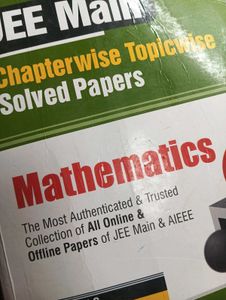 JEE Main Mathematics Solved Papers