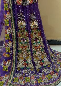 Celebrity style Purple Lehenga Choli