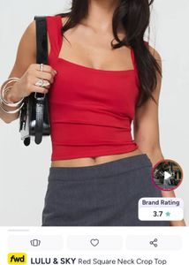 Red Women's Top