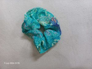 Boho Print Scrunchie