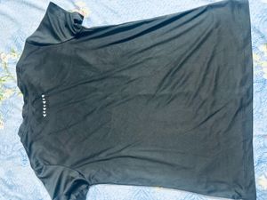 Black Activewear T-Shirt