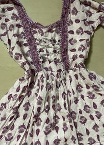 Elegant Floral Print Tunic Top