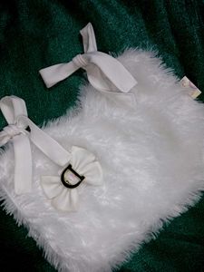 Chic Faux Fur Cosmetic top
