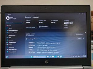 HP Laptop - Sleek and Silver