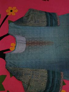 Daily Wear Suit, Only Top And Shawl