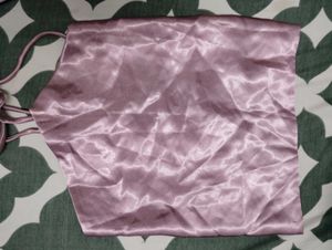 Satin Backless top