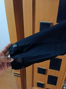 Elegant Black Abaya Gown