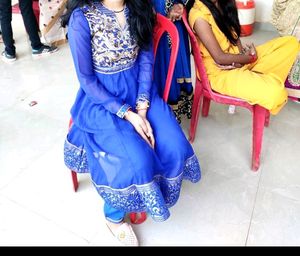 Blue Frock Suit