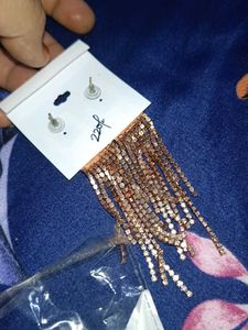 Ad Rose Gold Plated Earrings