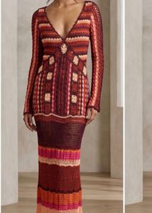 Boho Crochet Maxi Dress