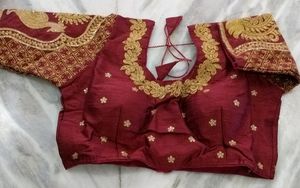 RAW SILK READY MADE BLOUSE