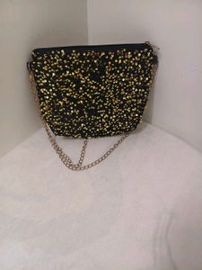 Sparkling Sequin Clutch Bag