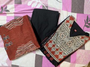 🩷Ajrak Pure Cotton kurta set