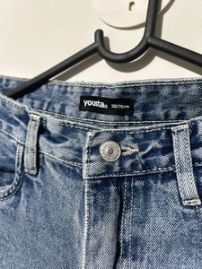 High Waisted Wide Leg Jeans