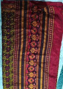 Beautiful Floral Print Saree