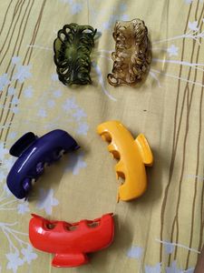 Five Big Size Clutch Pins, 3 are JP brand