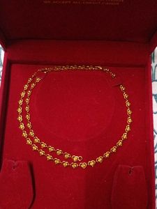 Delicate Gold Heart Chain Necklace
