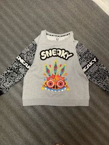 Sneaky Graphic Print Sweatshirt