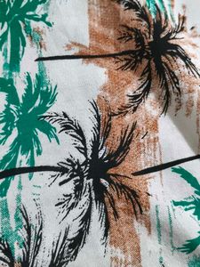 Men's Tropical Palm Tree Print Shirt