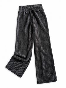Sparkly Wide Leg Pants
