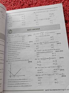 Class 12 JEE/KCET Mathematics Book
