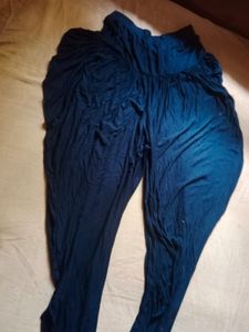 Comfortable Navy Blue Dhoti Pants